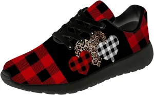 Valentines Day Shoes for Women Running Shoes Valentine Sneakers Tennis Shoes Gifts for Women Men Wife Girlfriend