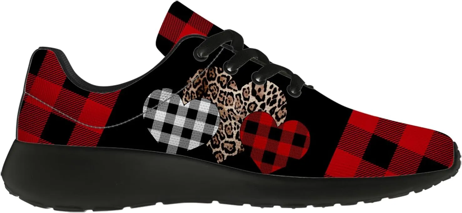 Valentines Day Shoes for Women Running Shoes Valentine Sneakers Tennis Shoes Gifts for Women Men Wife Girlfriend