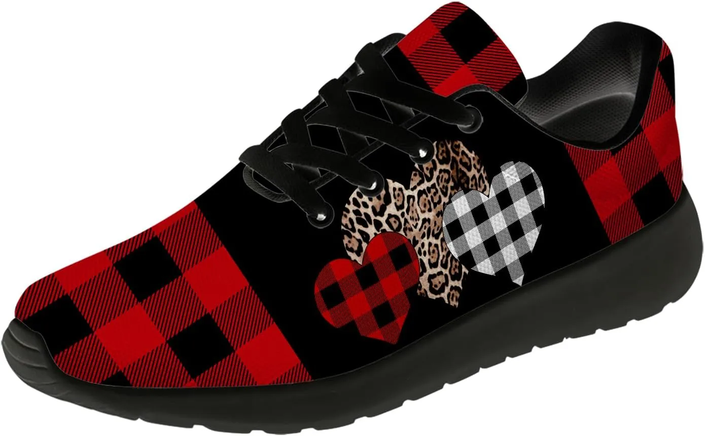 Valentines Day Shoes for Women Running Shoes Valentine Sneakers Tennis Shoes Gifts for Women Men Wife Girlfriend