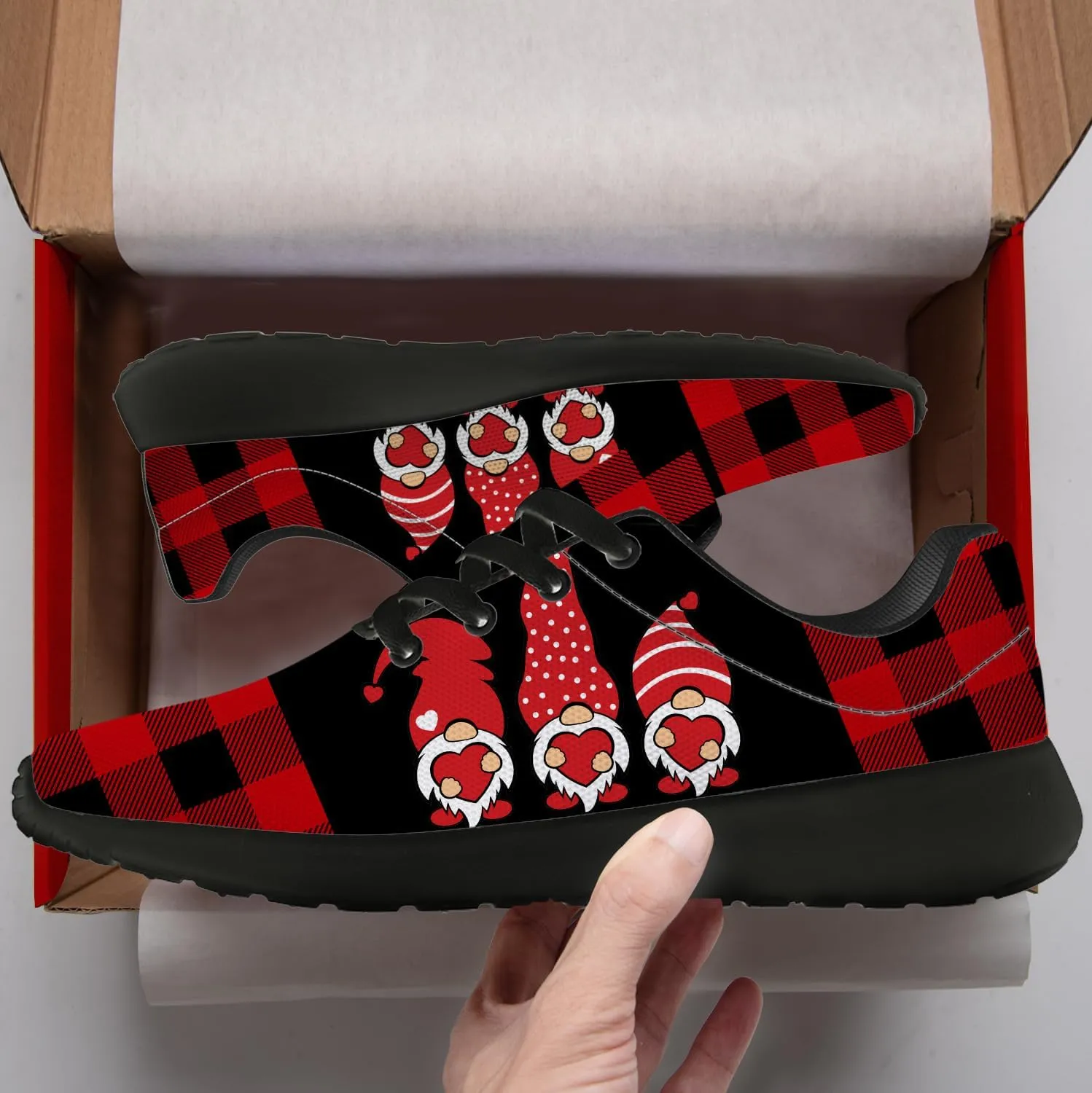 Valentines Day Shoes for Women Running Shoes Valentine Sneakers Tennis Shoes Gifts for Women Men Wife Girlfriend