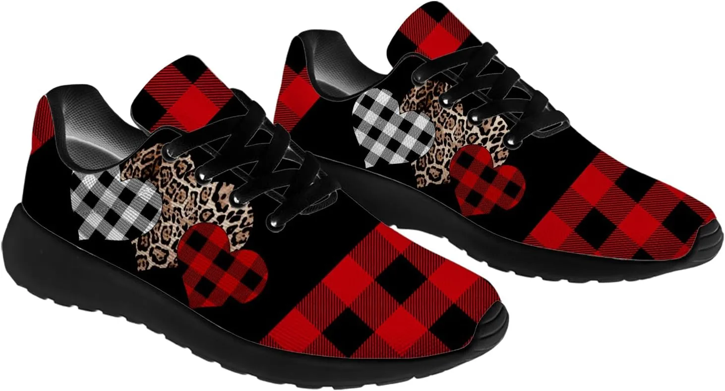 Valentines Day Shoes for Women Running Shoes Valentine Sneakers Tennis Shoes Gifts for Women Men Wife Girlfriend