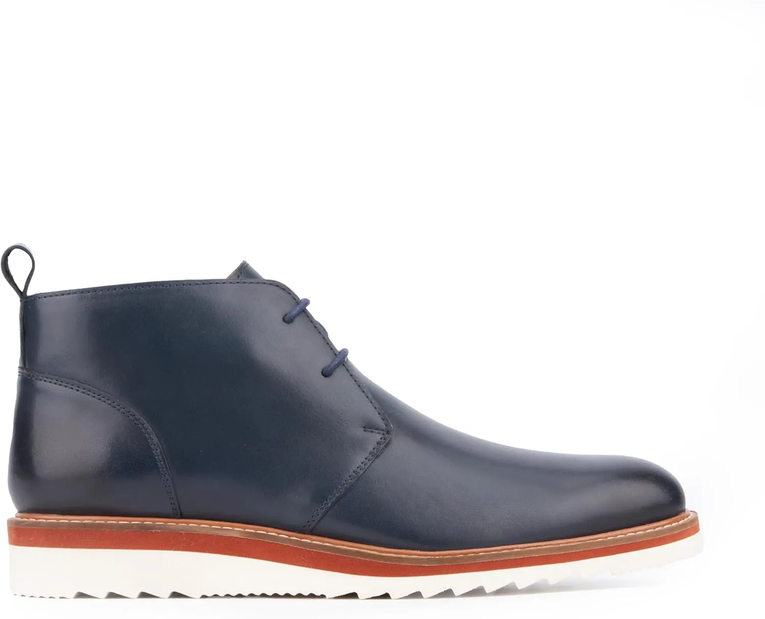 VINTAGE FOUNDRY CO. EST. 2014 Mens Lewis Casual, Almond Toe Boots, Cotton Lining, Flats Ethyl Vinyl Acetate Outsole