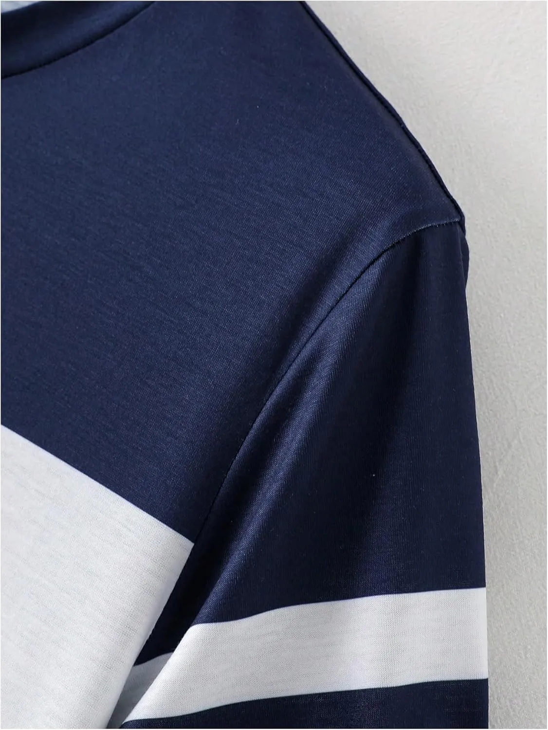 WDIRARA Men's 2 Piece Outfits Anchor Print Striped Tracksuits Short Sleeve T Shirt and Drawstring Shorts Sets