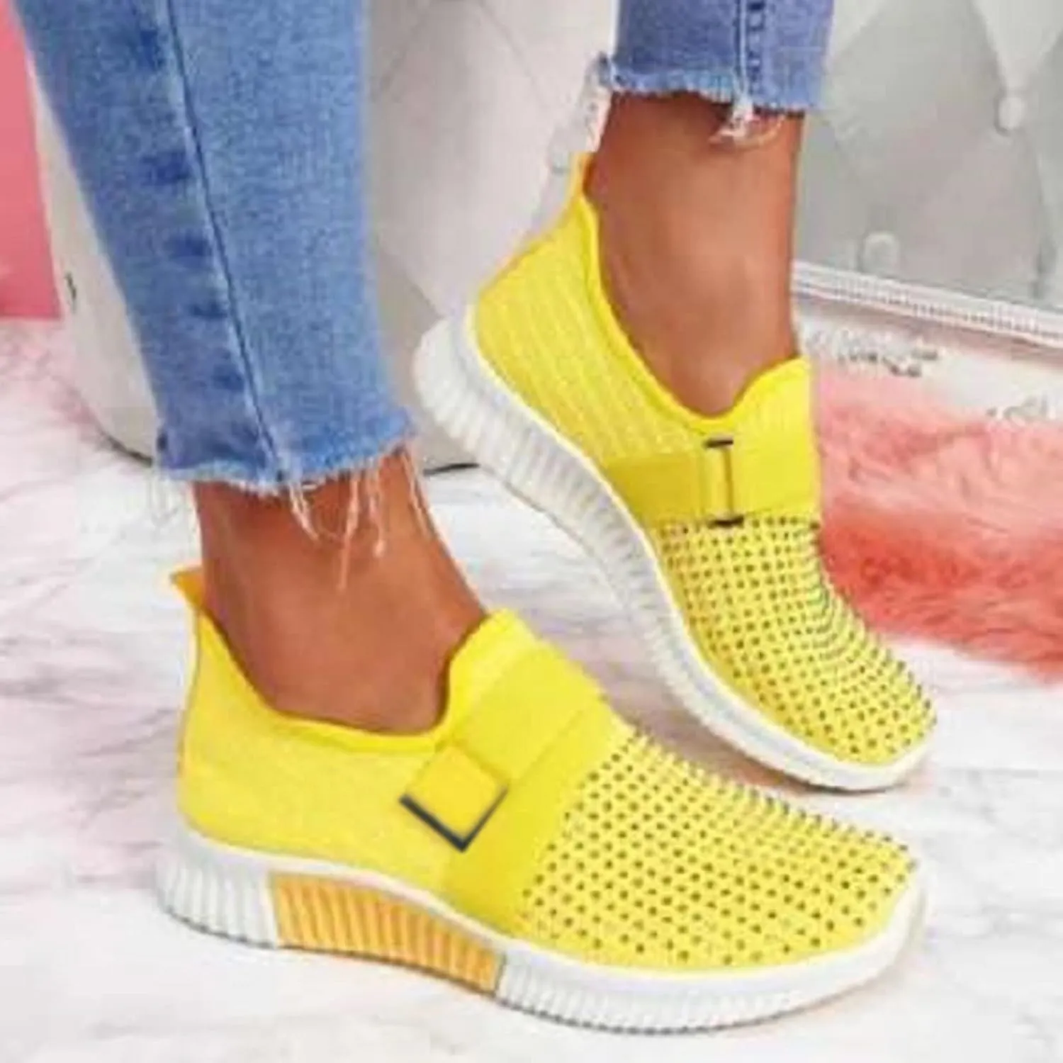 Wedges Sneakers for Women Black Slip On Tennis Shoes for Women Womens Shoes Casual Fall High Top Sneakers for Women Ankle Support Women's Wide Width Athletic Walking Shoes