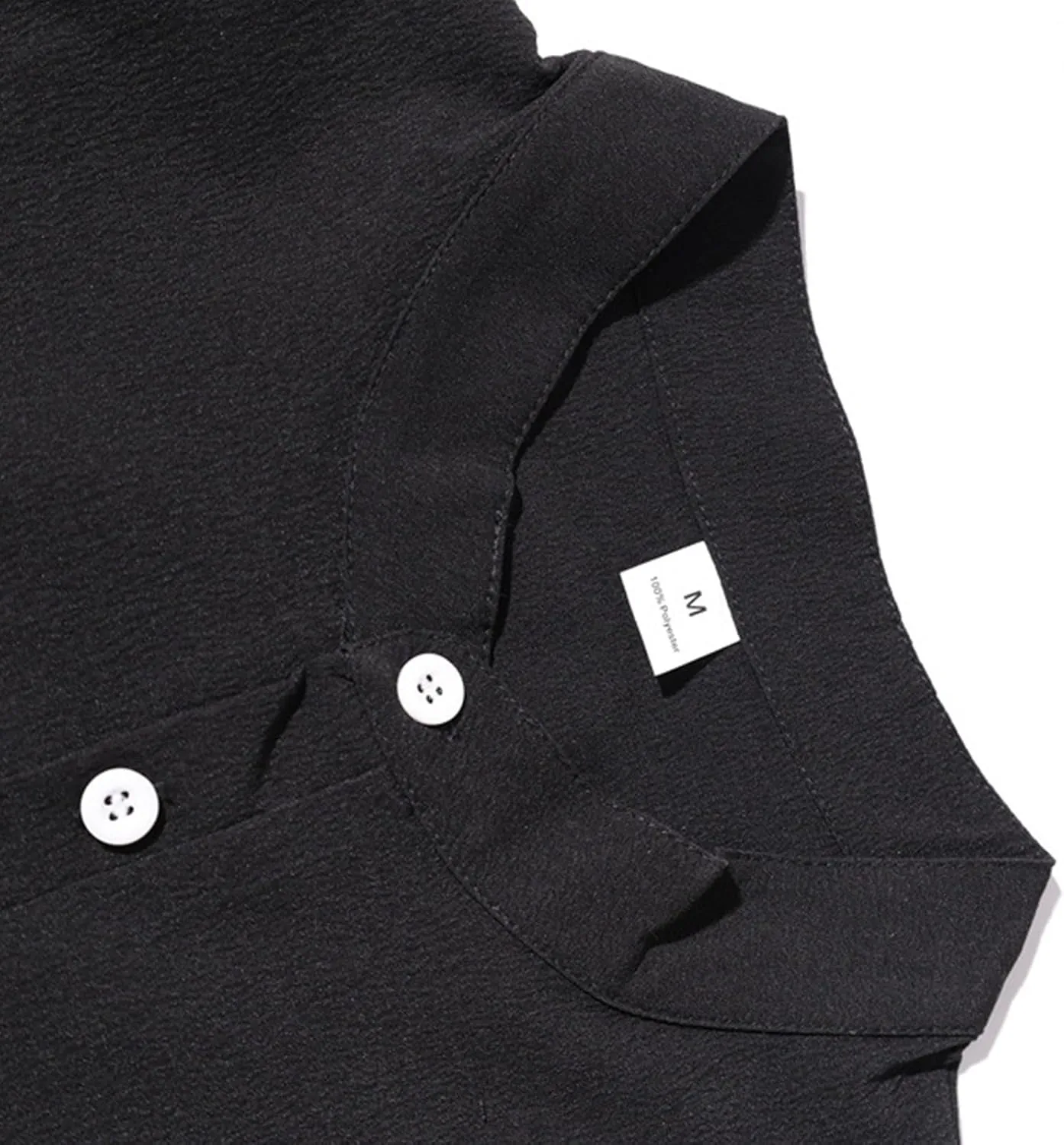 WENKOMG1 Cotton Linen Shirt Sets for Men Lightweight Breathable Summer Track Suits Lounge Henley Shirt and Shorts Suits