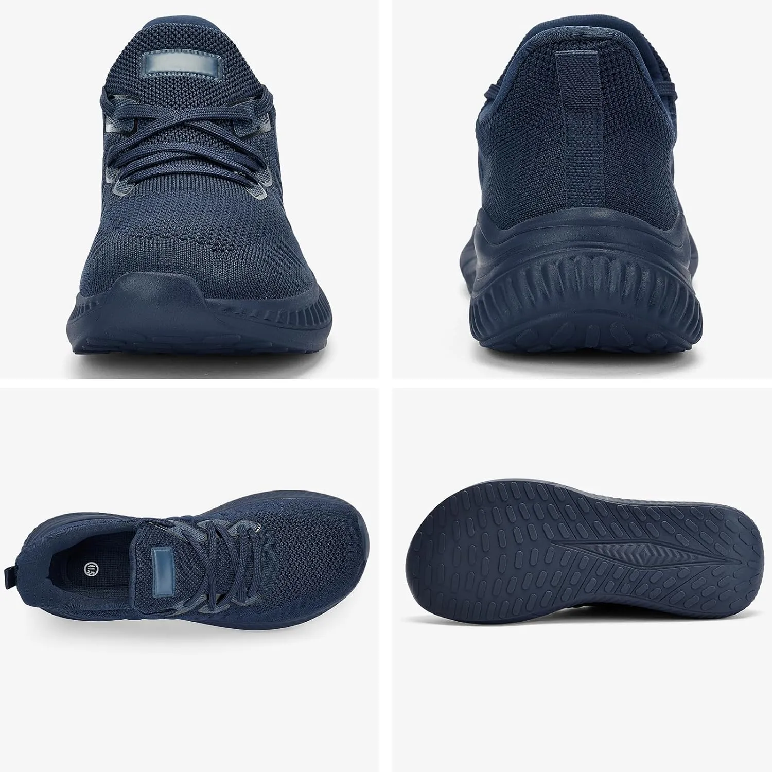 Wide Walking Shoes for Men Slip On Mens Running Shoes Tennis Shoes Lightweight Breathable Walking Sneakers Workout Gym Wide Sneakers