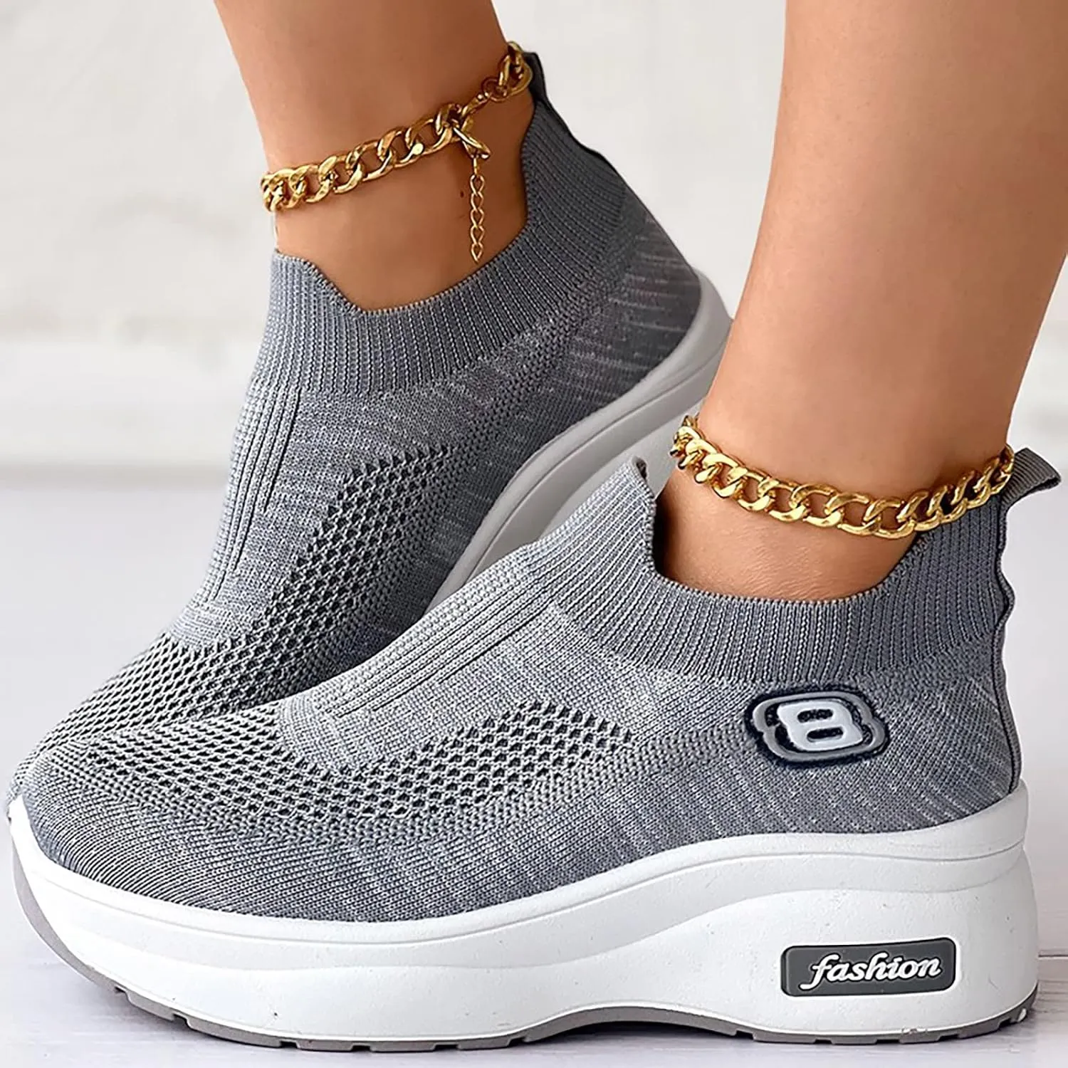 Women Sneakers Black and White Women's Slip On Shoes Size 11 Wide Women's Tennis Shoes Size 7 Wide Black Tennis Shoes Women Slip Ons Zapatillas De Tacon para Mujer