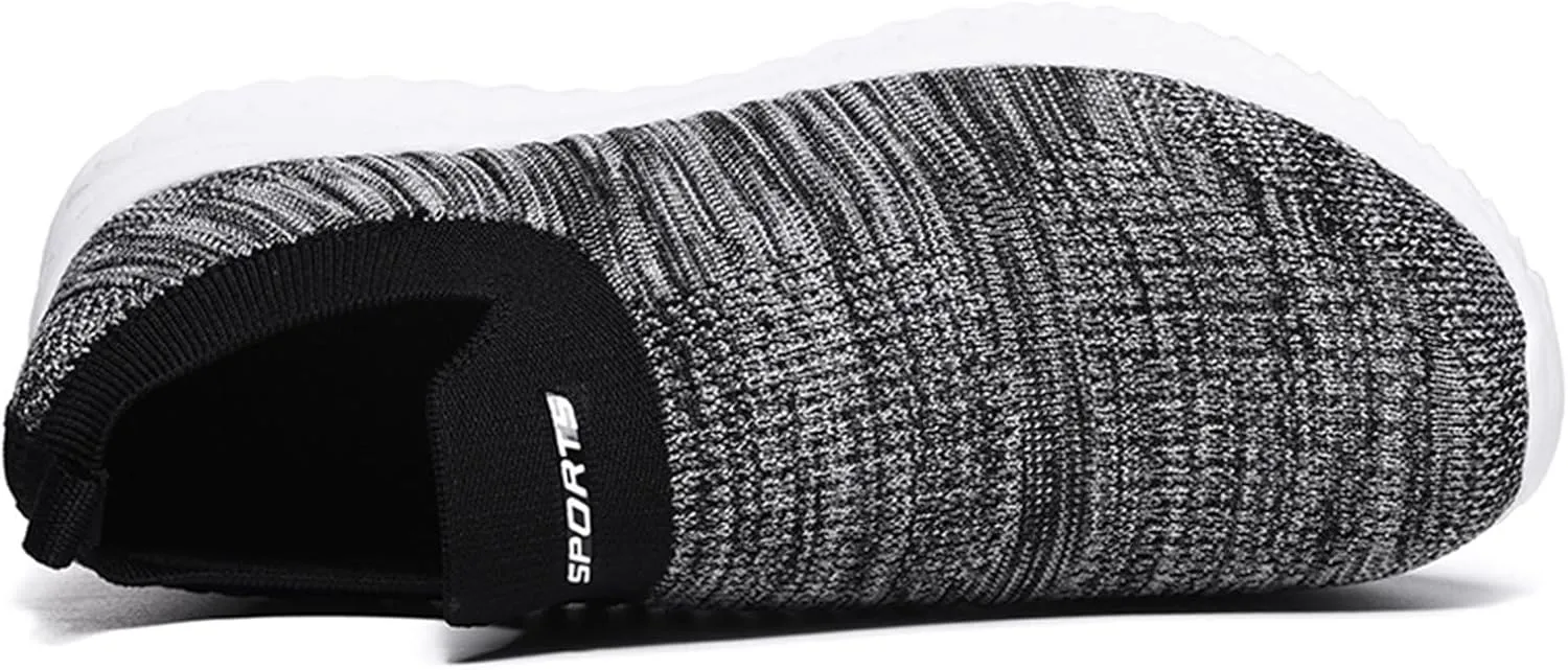 Women's Athletic Walking Shoes Slip On Casual Mesh Tennis Shoes Men Wide Width Women's Casual Shoes High Top Sneakers Brown Tennis Shoe Loafers Dress Shoe