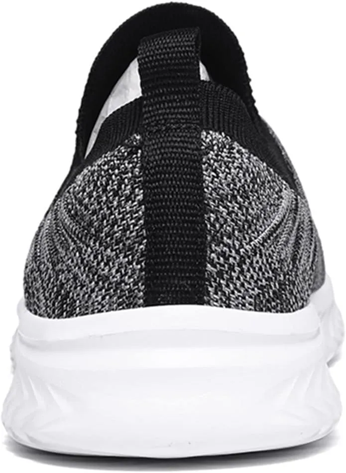 Women's Athletic Walking Shoes Slip On Casual Mesh Tennis Shoes Men Wide Width Women's Casual Shoes High Top Sneakers Brown Tennis Shoe Loafers Dress Shoe