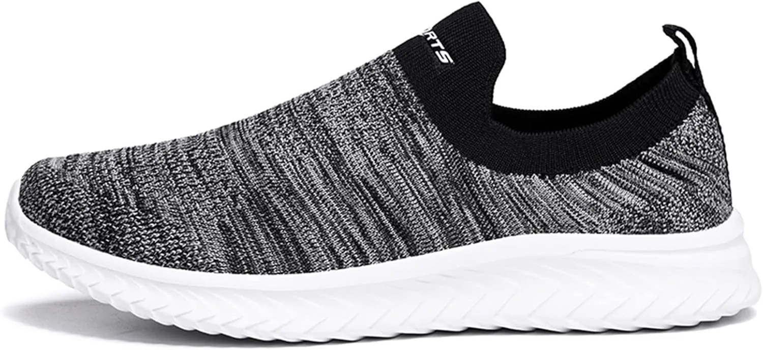 Women's Athletic Walking Shoes Slip On Casual Mesh Tennis Shoes Men Wide Width Women's Casual Shoes High Top Sneakers Brown Tennis Shoe Loafers Dress Shoe