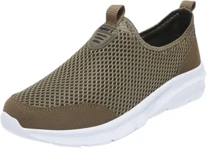 Women's Athletic Walking Shoes Slip On Casual Mesh Walking Shoes Women Arch Support Men's Casual Shoes Fashion Sneakers 2025 White Tennis Shoe Loafers Dress Shoe