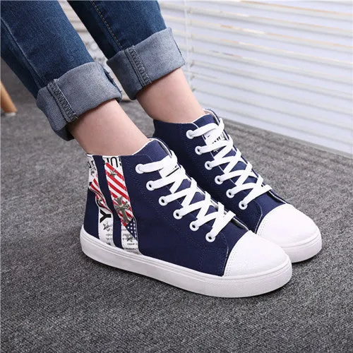 Women's Flats Lace Top High Sapatilha Up Flat Espadrilles Shoes Autumn Yd87 Casual Curated collection For Spring Female Heels Timely resolution Women Shoes Canvas