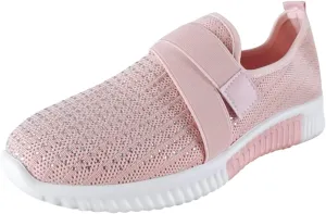 Women's Lightweight Slip On Walking Running Shoes Tennis Shoes Womens Lether Men Casual Dress Shoes Women Shoes Sneakers Steel Toe Tennis Shoe Loafers Shoe