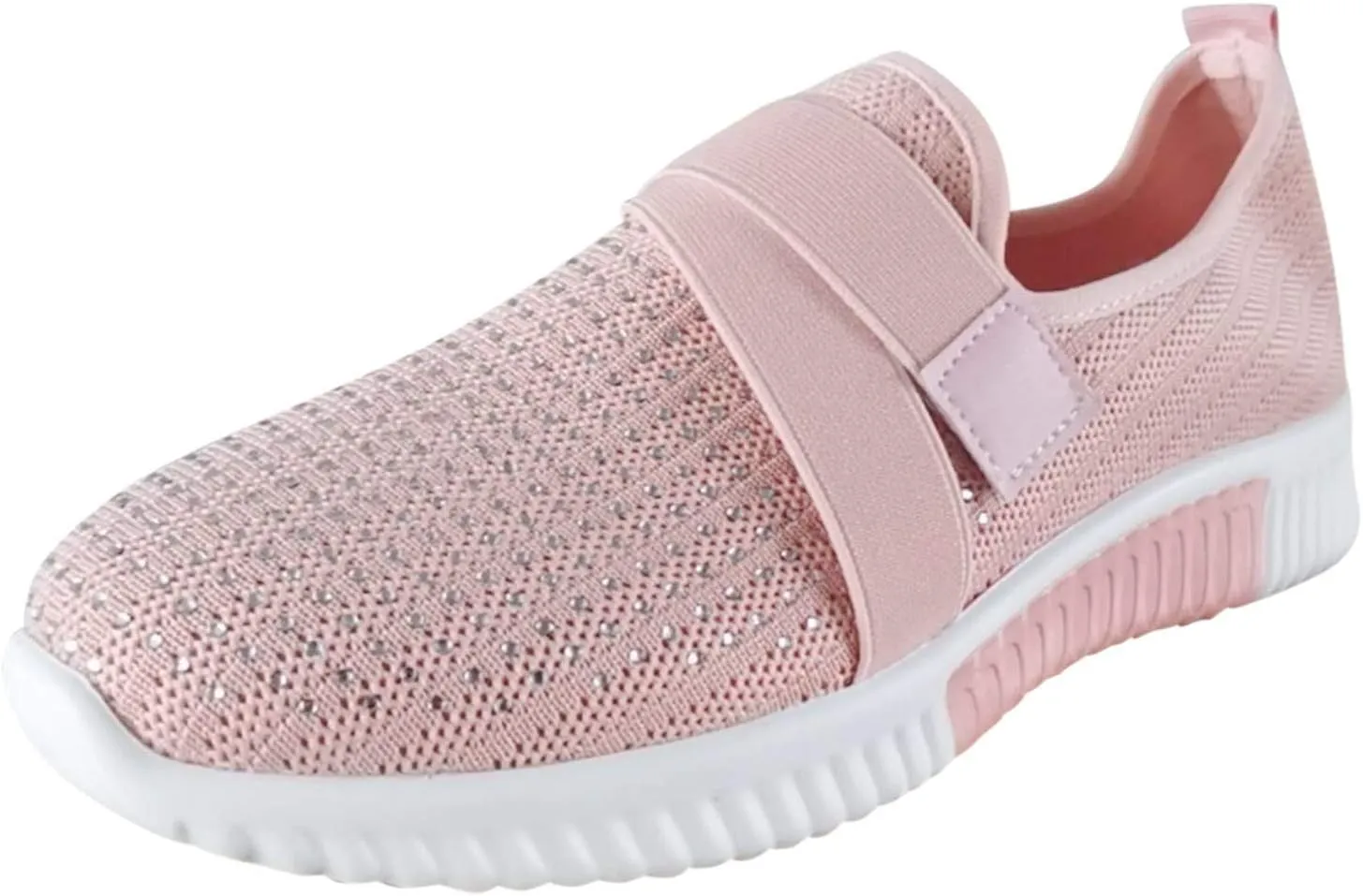 Women's Lightweight Slip On Walking Running Shoes Tennis Shoes Womens Lether Men Casual Dress Shoes Women Shoes Sneakers Steel Toe Tennis Shoe Loafers Shoe