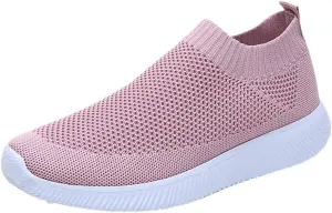 Womens Running Shoes Lightweight Tennis Shoes Non Slip Mens Dress Shoes Slip On White Casual Shoes Waterproof Sneakers Steel Toe Tennis Shoe Casual Loafers
