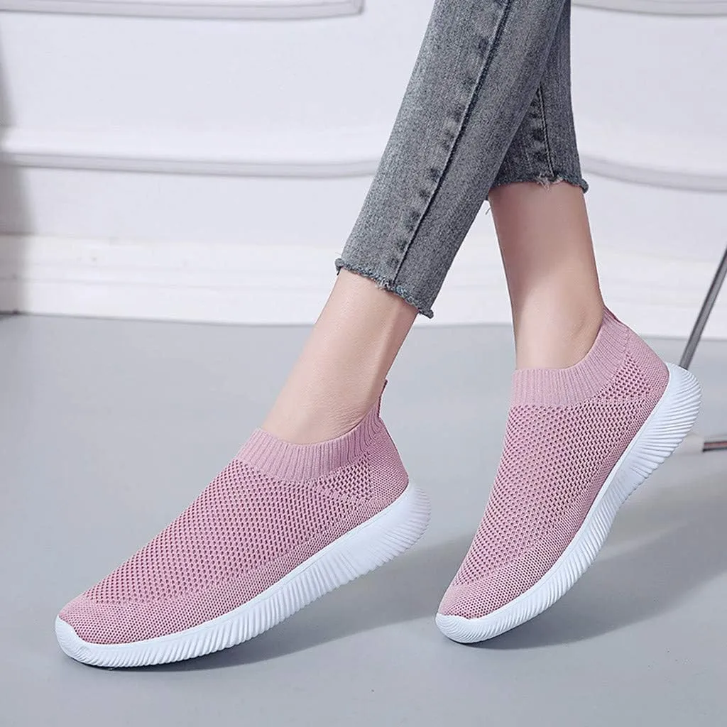 Womens Running Shoes Lightweight Tennis Shoes Non Slip Mens Dress Shoes Slip On White Casual Shoes Waterproof Sneakers Steel Toe Tennis Shoe Casual Loafers