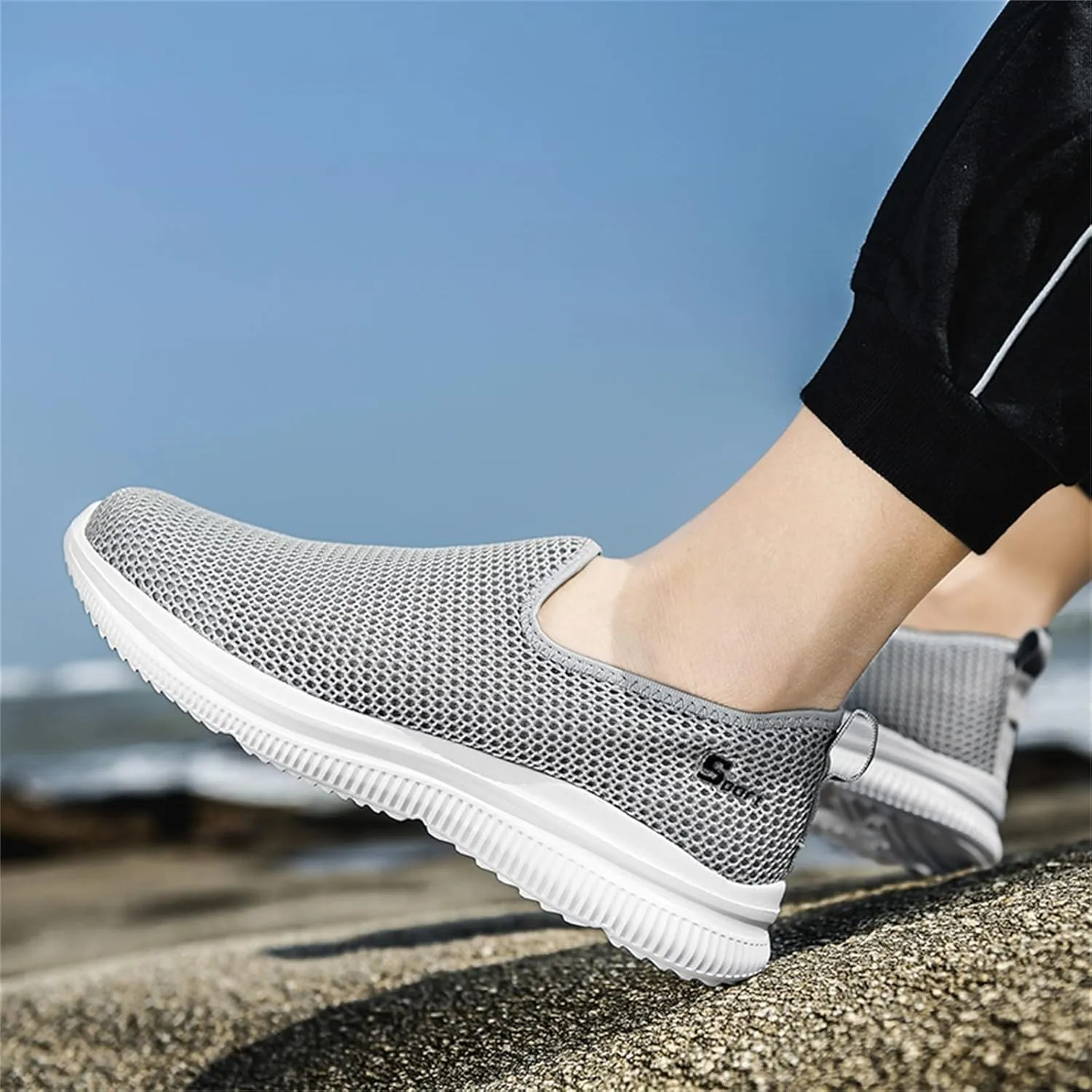 Womens Running Shoes Lightweight Tennis Shoes Non Slip Mens Tennis Shoes Walking Casual Work Shoes Women's Fashion Sneakers Platform Tennis Shoe Casual Loafers