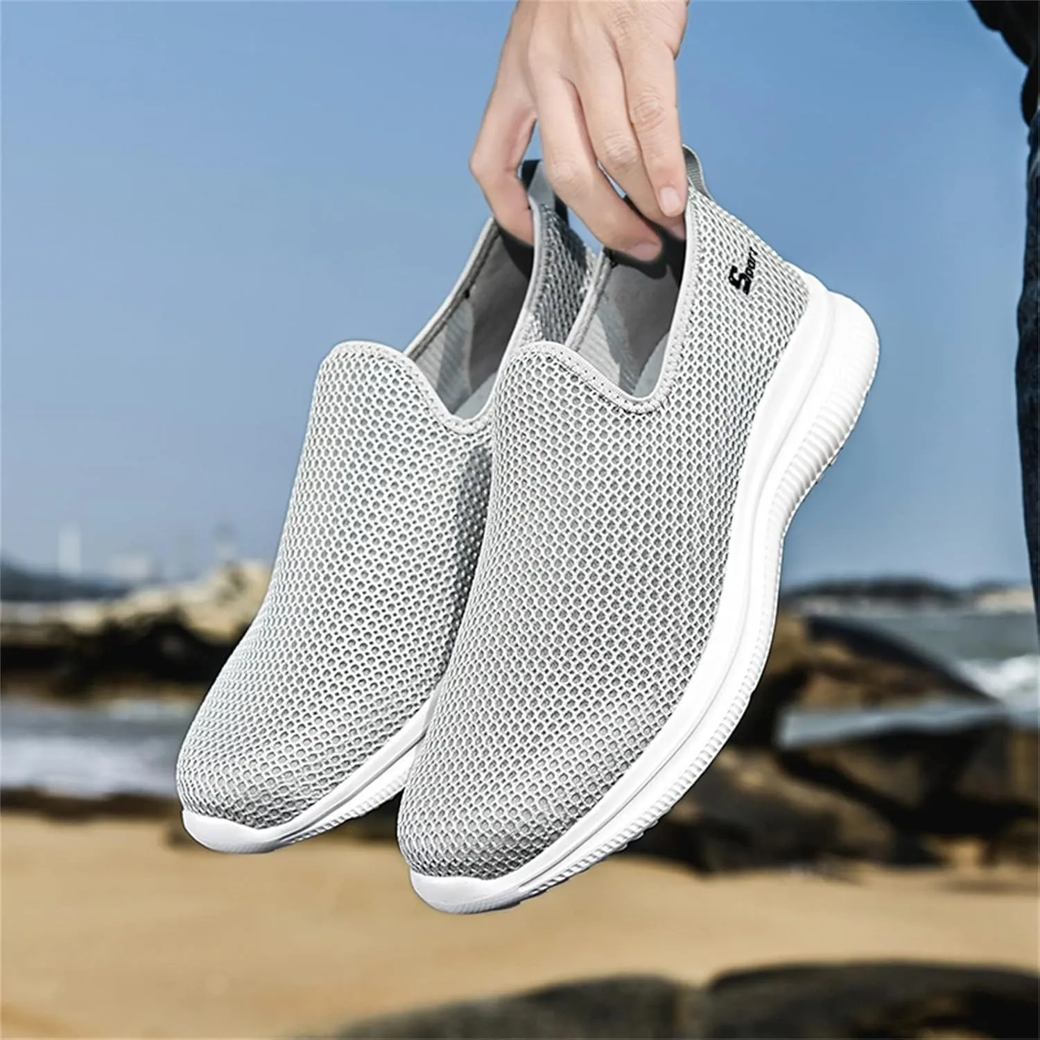Womens Running Shoes Lightweight Tennis Shoes Non Slip Mens Tennis Shoes Walking Casual Work Shoes Women's Fashion Sneakers Platform Tennis Shoe Casual Loafers