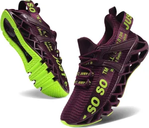 Womens Running Shoes Non Slip Walking Tennis Blade Type Fashion Sneakers