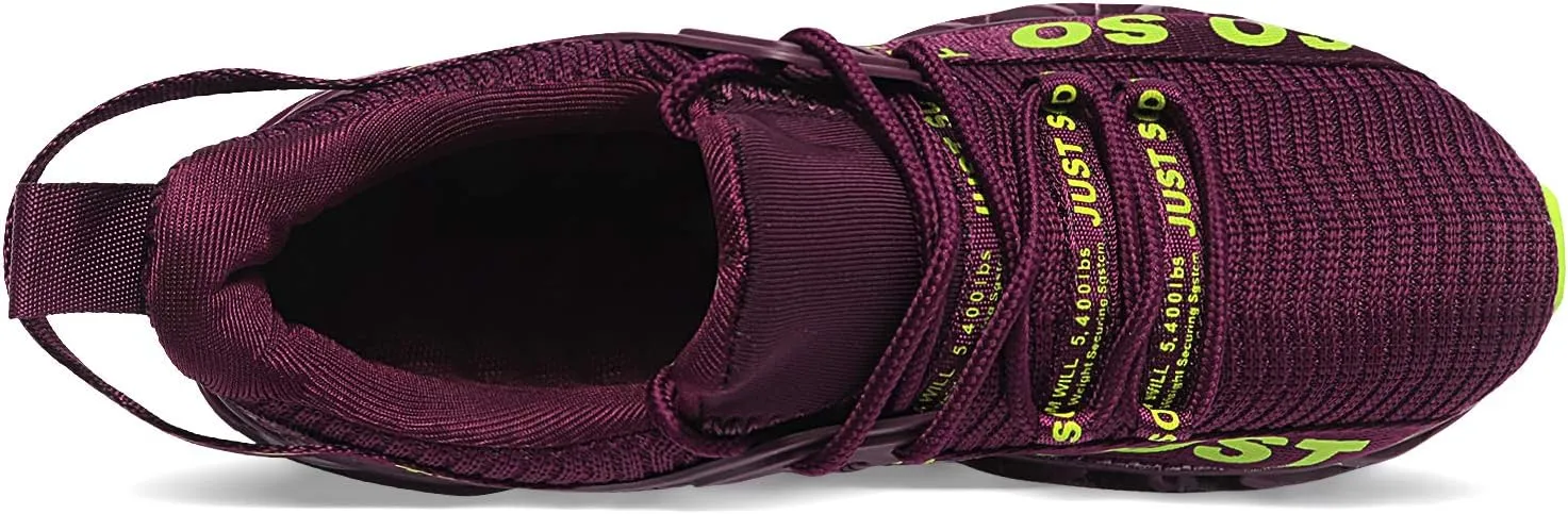 Womens Running Shoes Non Slip Walking Tennis Blade Type Fashion Sneakers