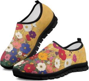 Womens Slip On Shoes Casual Art Painting Walking Shoes for Women