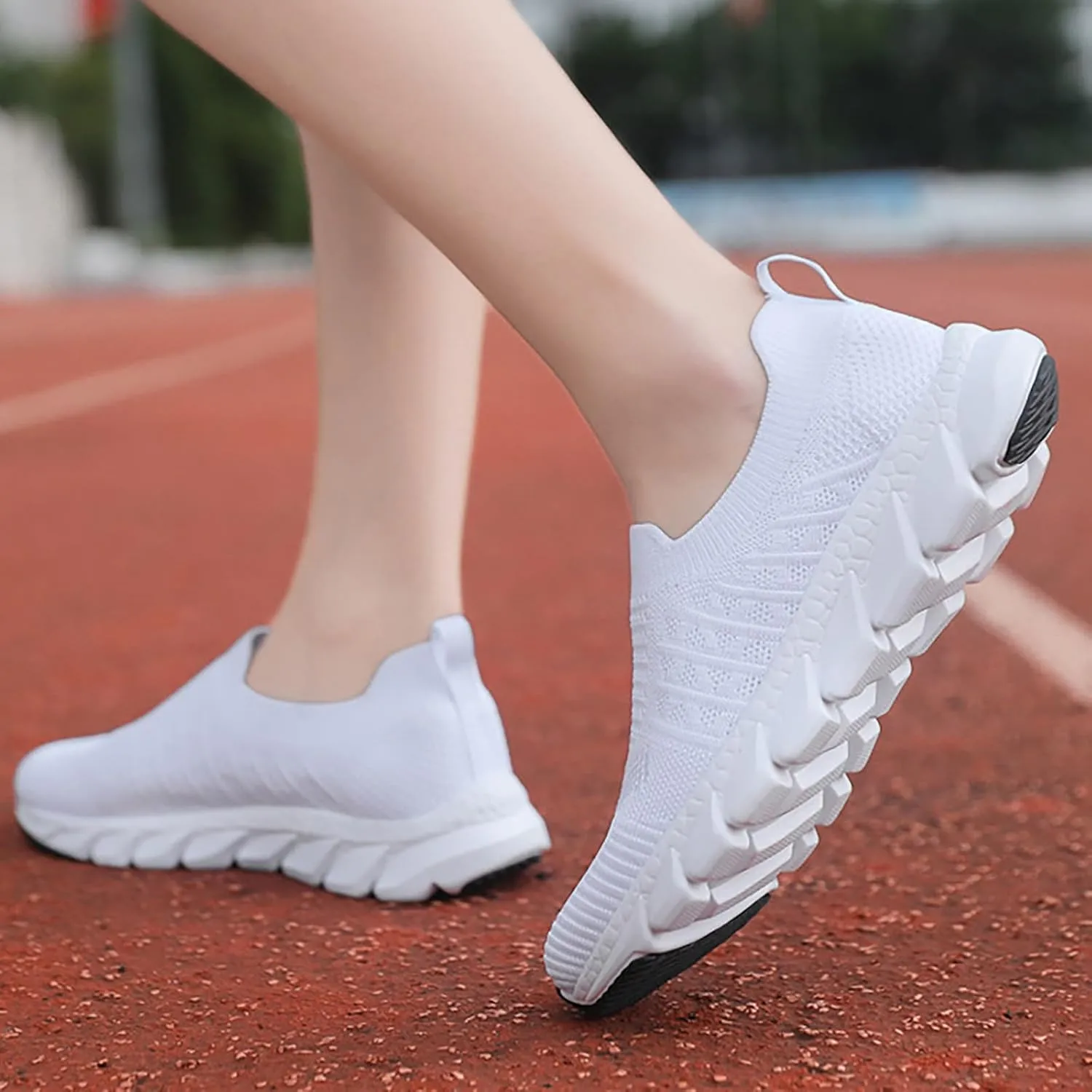 Womens Slip On Sneakers Women Walking Tennis Shoes Tennis Shoes Men Comfortable Business Casual Shoes Brown Sneakers Black Tennis Shoe Casual Loafers
