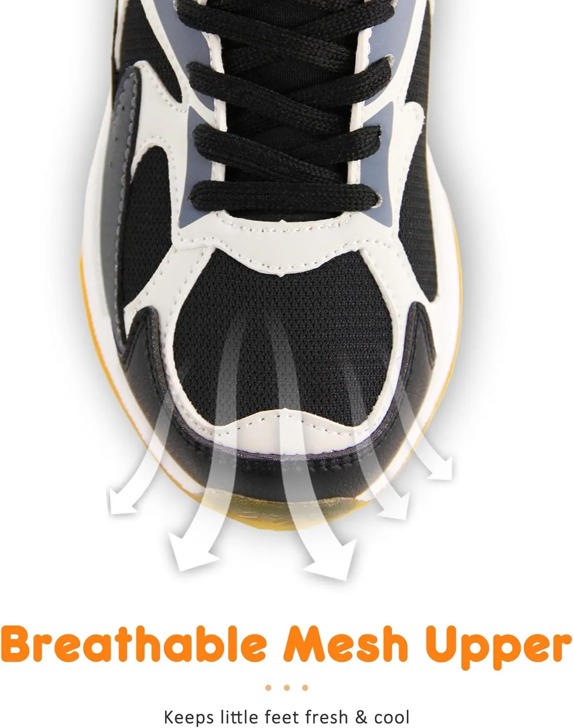 YESKIS Boys Girls Light Up Shoes Kids Lightweight Breathable Mesh Led Flashing Fashion Running Sneakers for Toddler Little Kid